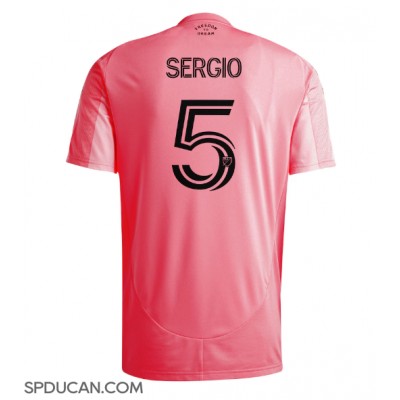 Muški Nogometni Dres Inter Miami Sergio Busquets #5 Domaci 2025-26 Kratak Rukav Muški Nogometni Dres Inter Miami Sergio Busquets #5 Domaci 2025-26 Kratak Rukav